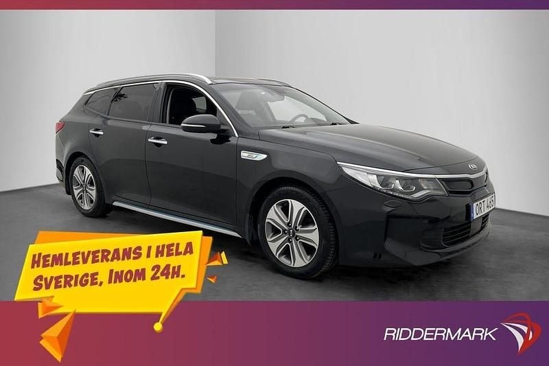 Svart Begagnad 2018 Kia Optima Advance Kombi | 159 900 kr (Marknadspris) - Bild 1/3