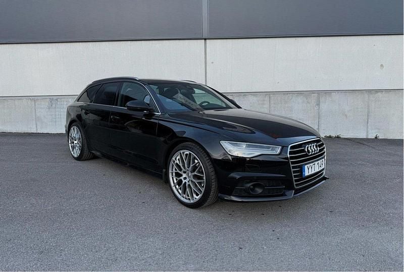 Svart Begagnad 2018 Audi A6 Comfort Kombi | 194 999 kr (Bra pris) - Bild 1/4