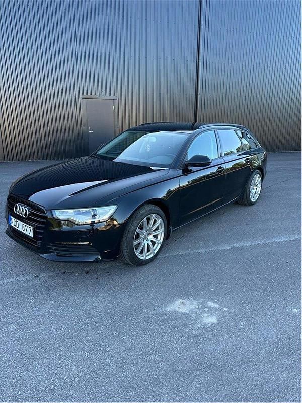 Svart Begagnad 2013 Audi A6 Proline Kombi | 105 000 kr (Marknadspris) - Bild 1/4