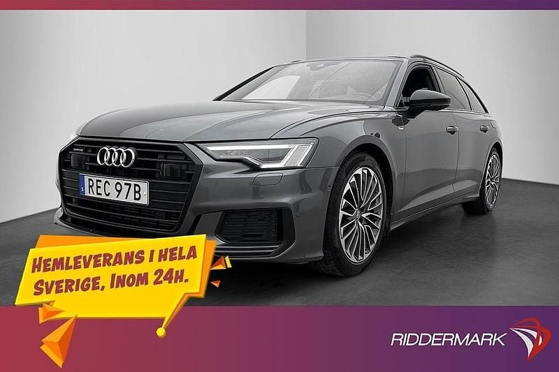 Begagnad Audi A6 S-Line 2021 Grå Kombi