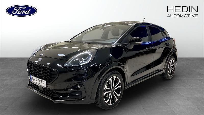 Begagnad Ford Puma ST-Line 125 HK (91 kW) 2022 Svart SUV