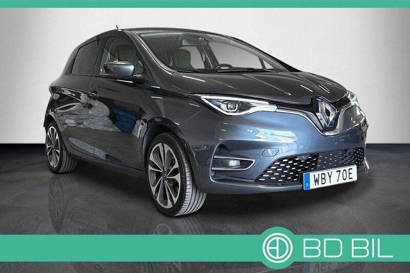 Grå Begagnad 2019 Renault Zoe Halvkombi | 99 900 kr (Superpris) - Bild 1/4