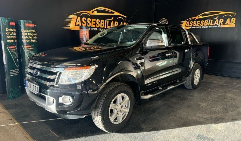 Svart Begagnad 2014 Ford Ranger Pickup | 139 900 kr (Marknadspris) - Bild 1/1
