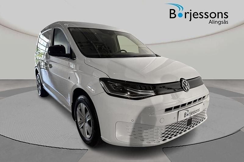 Vit Ny 2025 VW Caddy Minibuss | 425 250 kr (Marknadspris) - Bild 1/4