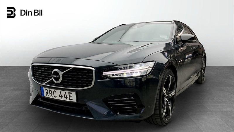 Grå Begagnad 2020 Volvo V90 R-Design Kombi | 329 900 kr (Superpris) - Bild 1/4