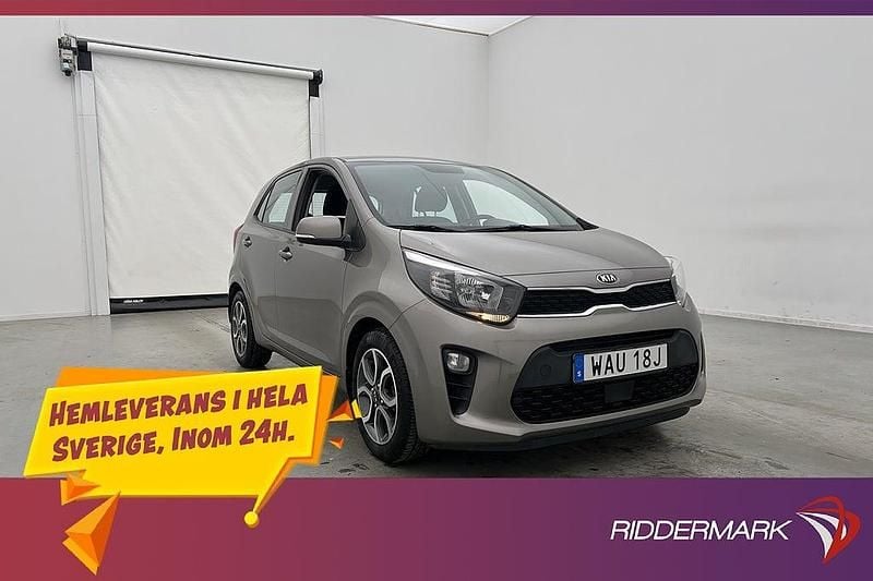 Grå Begagnad 2020 Kia Picanto Halvkombi | 129 800 kr (Marknadspris) - Bild 1/3