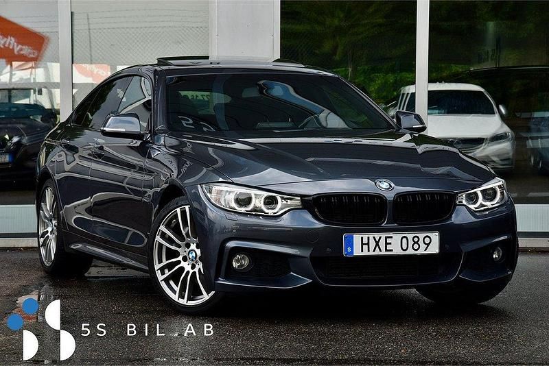 Grå Begagnad 2015 BMW 428 Gran Coupé M Sport Sportkupé | 229 900 kr (Marknadspris) - Bild 1/4