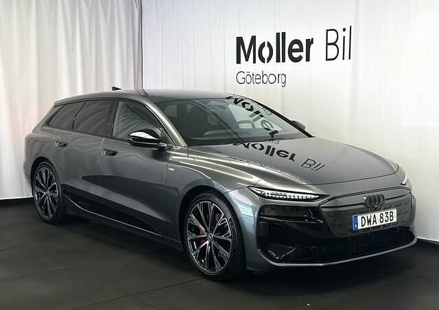 Grå Begagnad 2025 Audi A6 e-tron S-Line Kombi | 889 900 kr (Marknadspris) - Bild 1/4