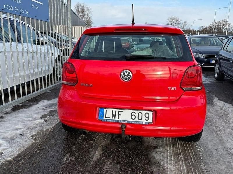Begagnad VW Polo GT 105 HK (77 kW) 2012 Röd Halvkombi
