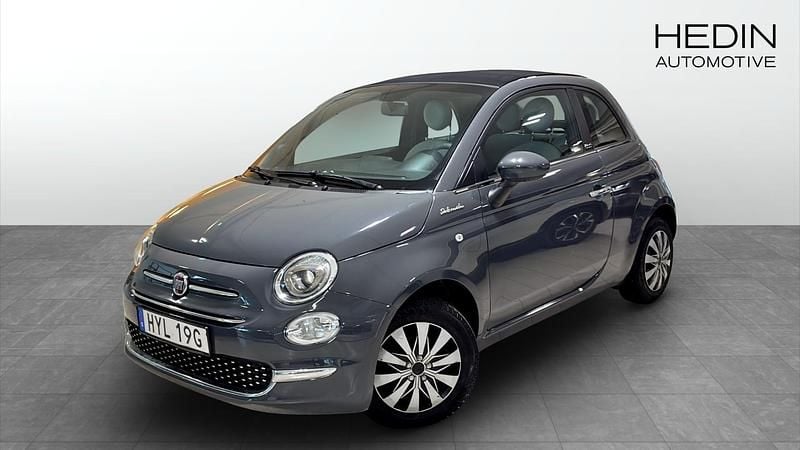 Begagnad Fiat 500C Dolcevita 71 HK (52 kW) 2022 Grå Cab