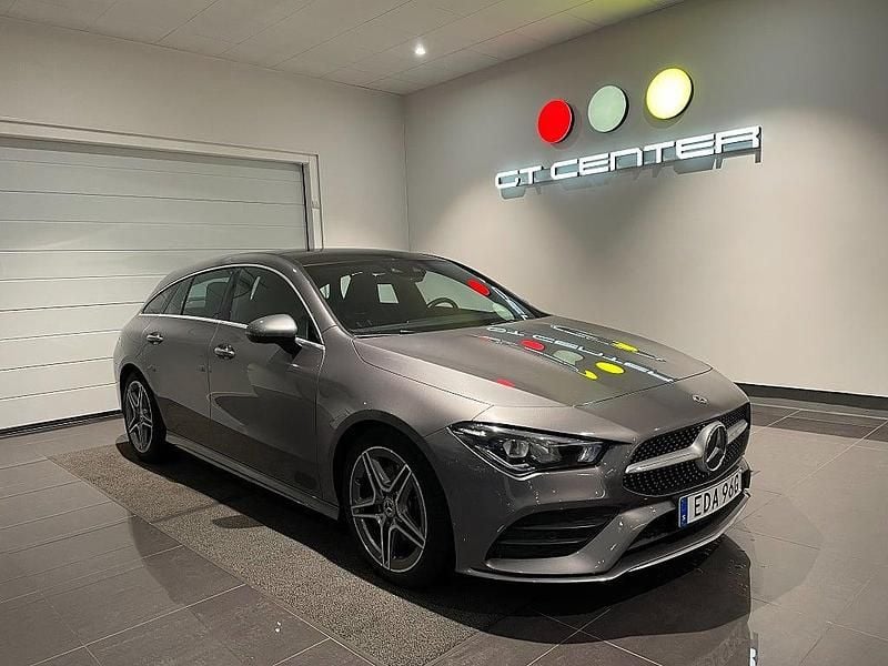 Begagnad Mercedes CLA220 AMG 190 HK (139 kW) 2019 Mörkgrå Sedan