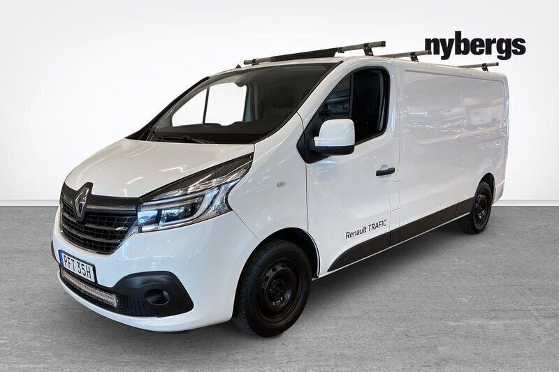 Vit Begagnad 2021 Renault Trafic Van | 199 900 kr (Bra pris) - Bild 1/4