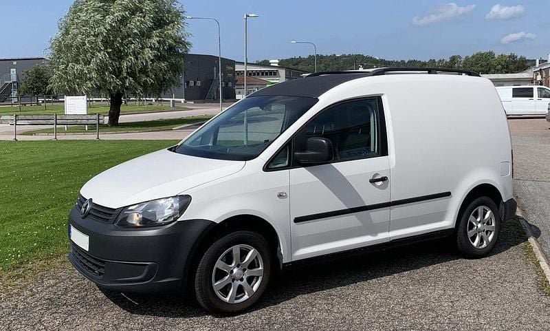 Vit Begagnad 2012 VW Caddy Minibuss | 49 000 kr (Bra pris) - Bild 1/4