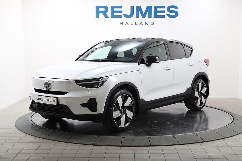Vit Begagnad 2024 Volvo EC40 Ultra SUV | 509 500 kr - Bild 1/4