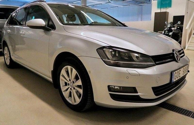 Silver Begagnad 2014 VW Golf VII Kombi | 144 900 kr (Marknadspris) - Bild 1/4