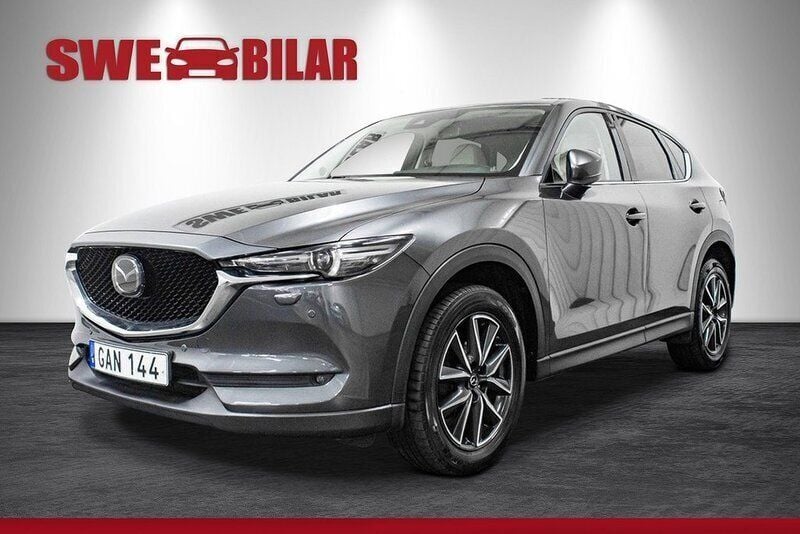 Grå Begagnad 2018 Mazda CX-5 SUV | 199 000 kr (Bra pris) - Bild 1/4