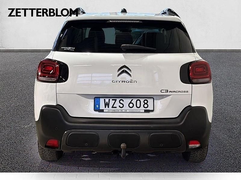 Begagnad Citroën C3 Aircross Shine 131 HK (96 kW) 2019 Vit SUV