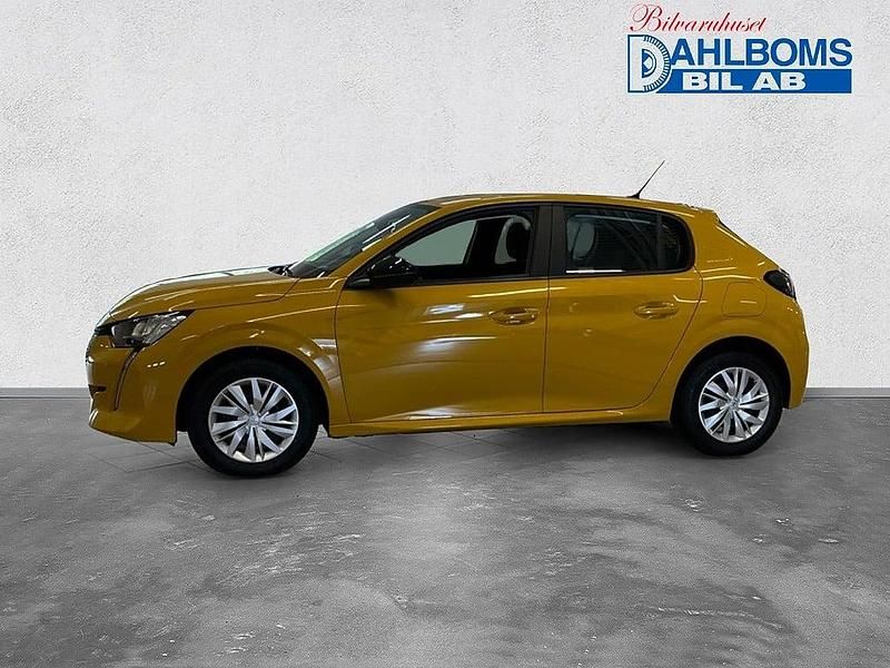 Begagnad Peugeot 208 Active 75 HK (55 kW) 2022 Gul (gul faro) Halvkombi