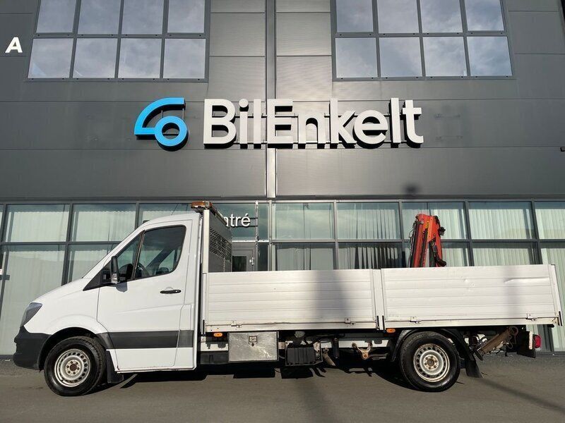 Vit Begagnad 2014 Mercedes Sprinter Van | 169 900 kr (Lite dyr) - Bild 1/4