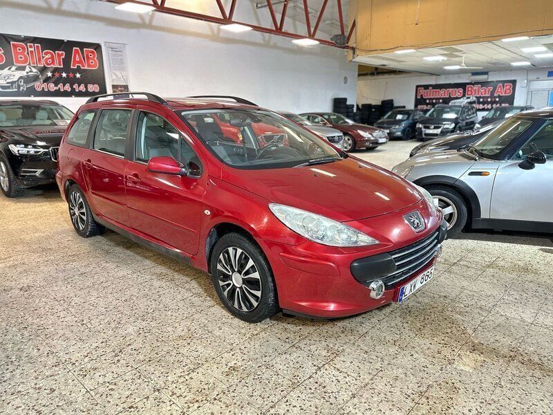 Röd Begagnad 2006 Peugeot 307 Kombi | 29 900 kr (Marknadspris) - Bild 1/4