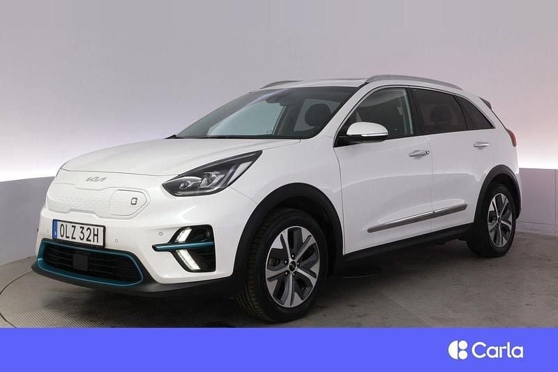 Vit Begagnad 2021 Kia e-Niro Advance SUV | 299 900 kr (Dyr) - Bild 1/4
