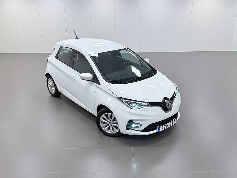 Vit Begagnad 2021 Renault Zoe Halvkombi | 169 000 kr (Lite dyr) - Bild 1/4