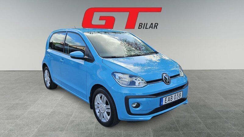 Blå Begagnad 2016 VW up! high up! Halvkombi | 69 900 kr (Lite dyr) - Bild 1/4
