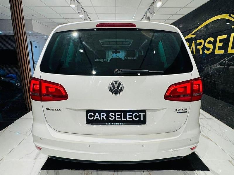 Begagnad VW Sharan 141 HK (103 kW) 2014 Vit Minibuss