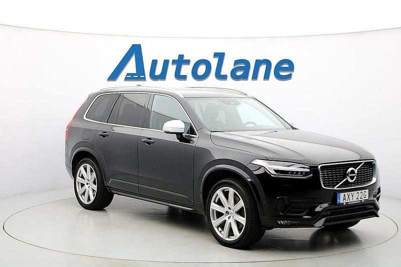 Svart Begagnad 2018 Volvo XC90 R-Design SUV | 399 900 kr (Marknadspris) - Bild 1/3