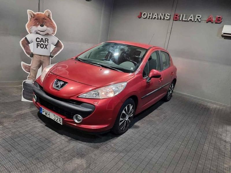 Mörkröd Begagnad 2007 Peugeot 207 Sport Halvkombi | 37 900 kr (Marknadspris) - Bild 1/4