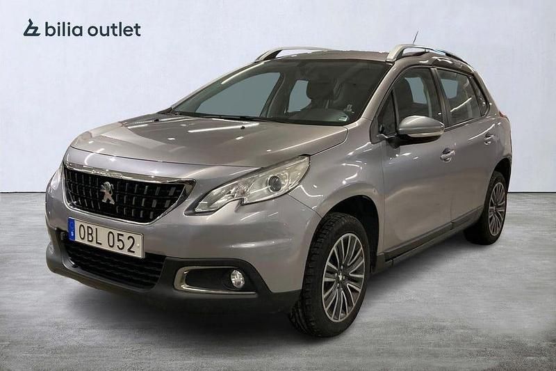 Grå Begagnad 2016 Peugeot 2008 SUV | 50 000 kr (Superpris) - Bild 1/4