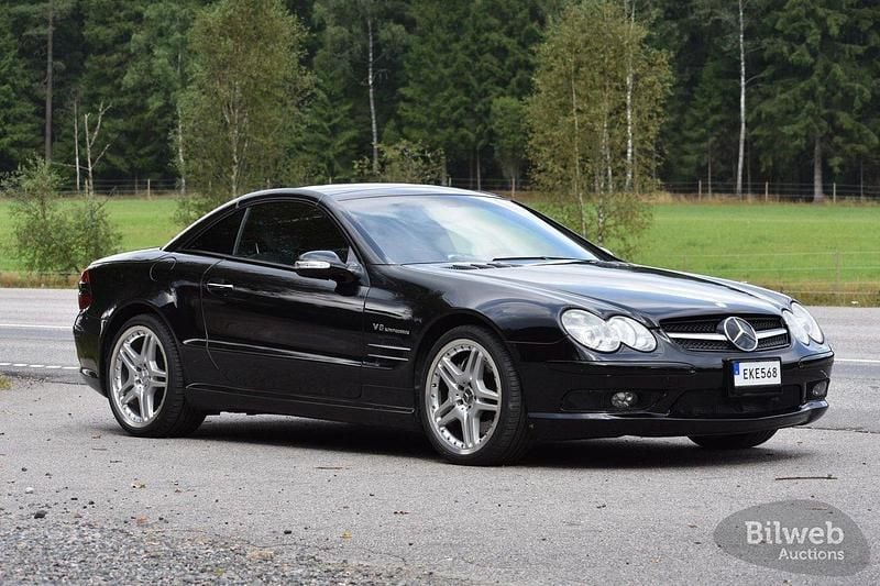 Svart Begagnad 2004 Mercedes SL55 AMG AMG Sedan | 320 000 kr - Bild 1/4