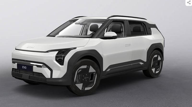 Vit Ny 2025 Kia EV3 SUV | 491 650 kr - Bild 1/1