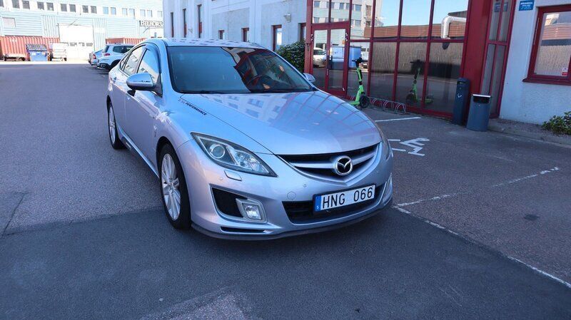 Grå Begagnad 2008 Mazda 6 Inclusive Halvkombi | 49 900 kr (Marknadspris) - Bild 1/4