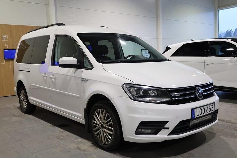 Begagnad VW Caddy Maxi Life Life 150 HK (110 kW) 2019 Vit Minibuss