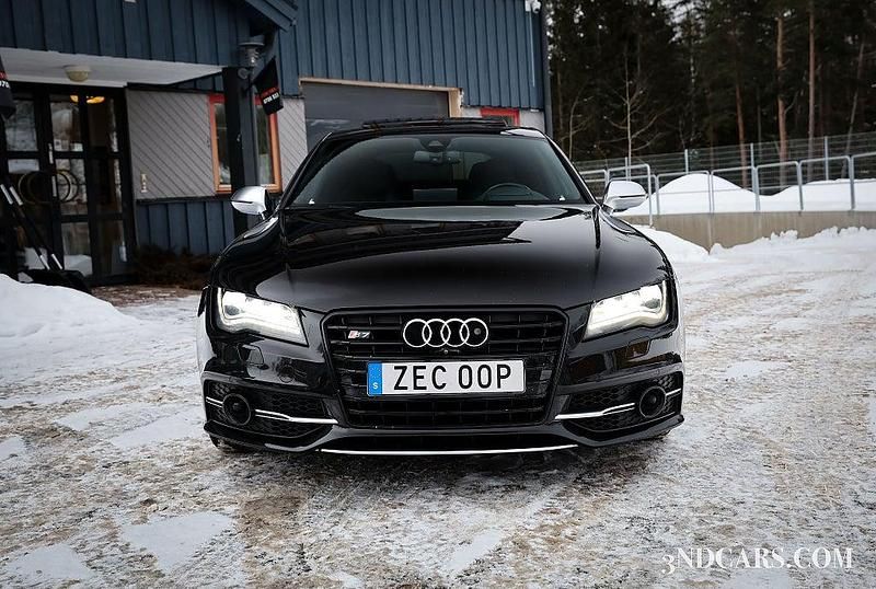 Begagnad Audi S7 Sportback 420 HK (308 kW) 2012 Svart Halvkombi