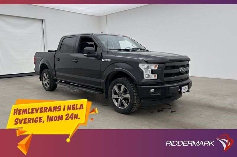 Svart Begagnad 2017 Ford F-150 Lariat Pickup | 409 800 kr (Dyr) - Bild 1/3