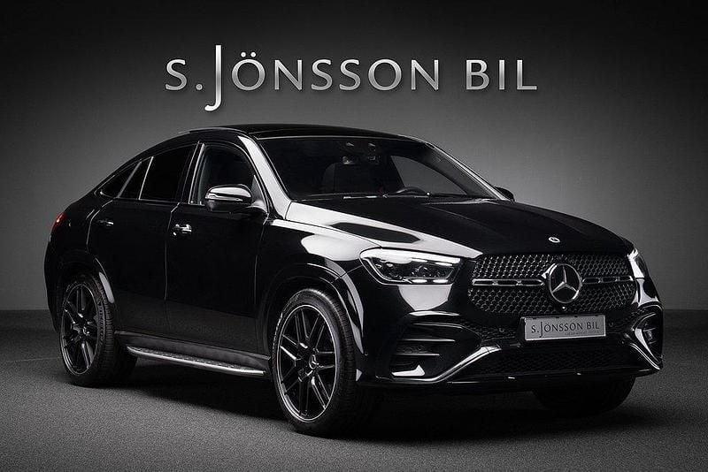 Svart Begagnad 2023 Mercedes GLE450 AMG Sportkupé | 989 000 kr - Bild 1/4