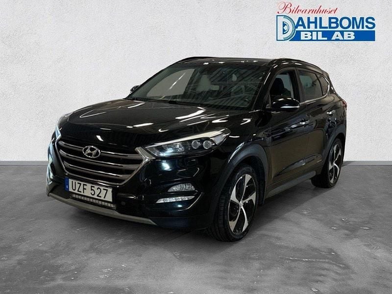 Svart Begagnad 2016 Hyundai Tucson Premium SUV | 169 900 kr (Marknadspris) - Bild 1/4