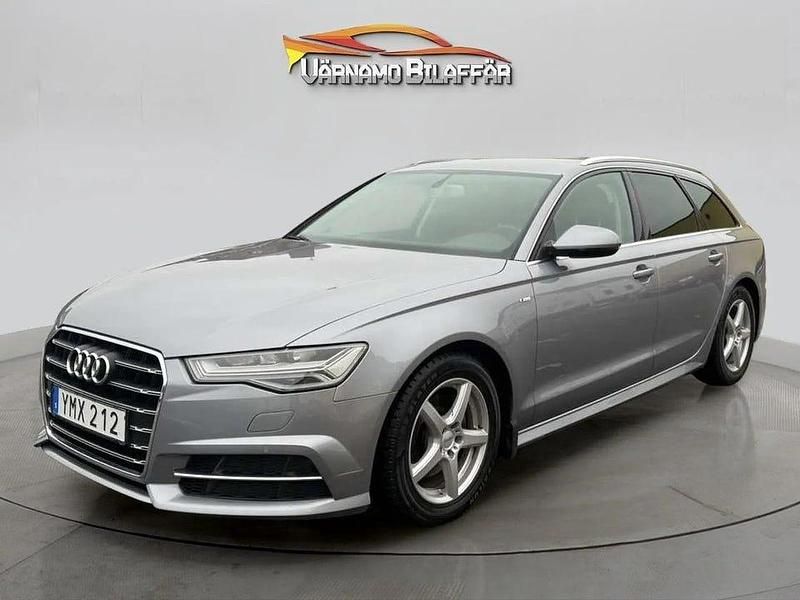 Grå Begagnad 2018 Audi A6 S-Line Kombi | 229 800 kr (Superpris) - Bild 1/4