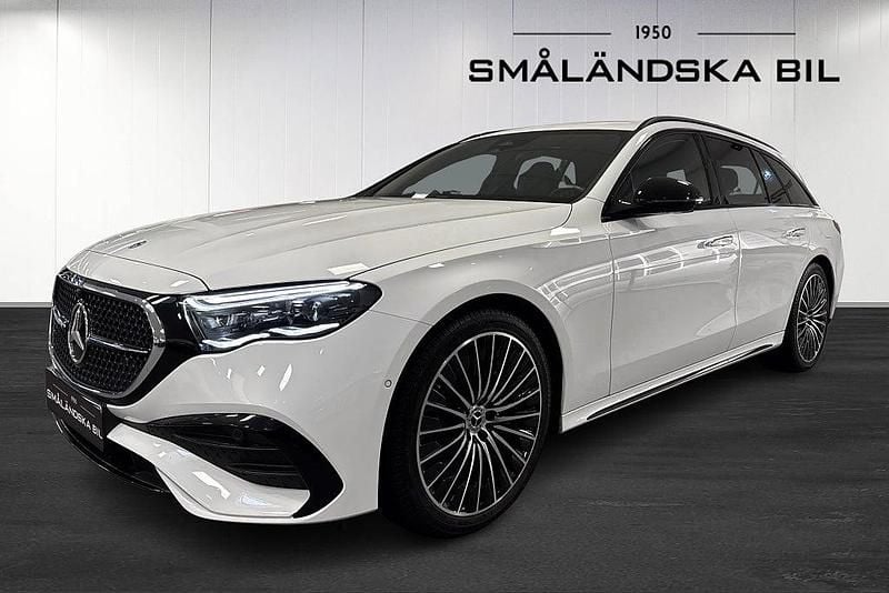 Begagnad Mercedes E300 AMG line 230 HK (169 kW) 2024 Vit Kombi