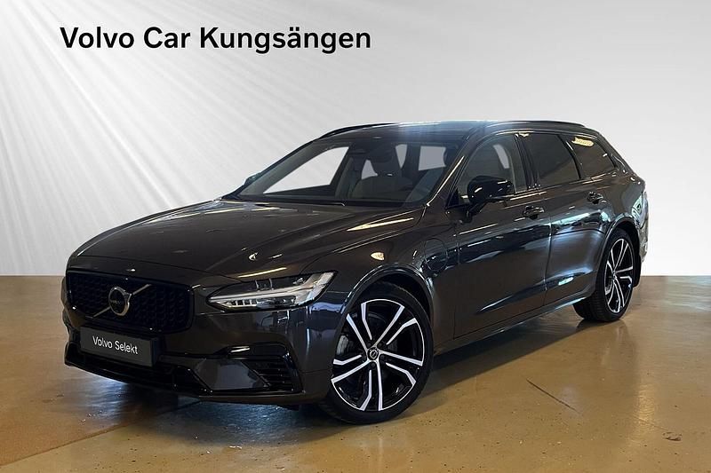 Grå Begagnad 2023 Volvo V90 Plus Kombi | 489 900 kr (Dyr) - Bild 1/3