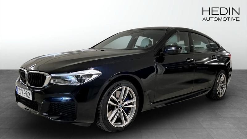 Svart (black) Begagnad 2018 BMW 640 M Sport Sportkupé | 359 900 kr (Bra pris) - Bild 1/4