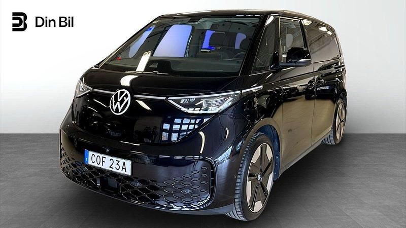 Svart Begagnad 2023 VW ID. Buzz Pro Van | 509 500 kr - Bild 1/4