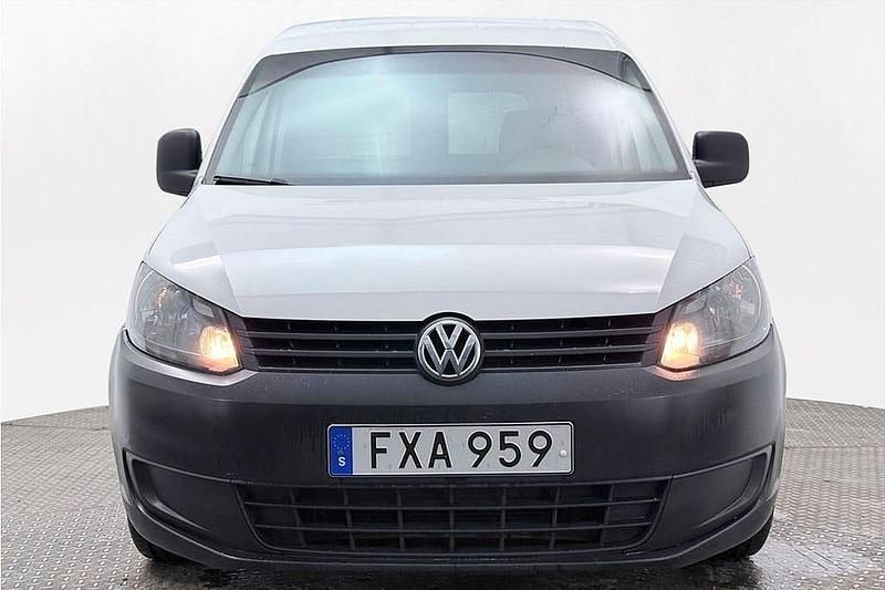 Begagnad VW Caddy 110 HK (80 kW) 2015 Vit Minibuss