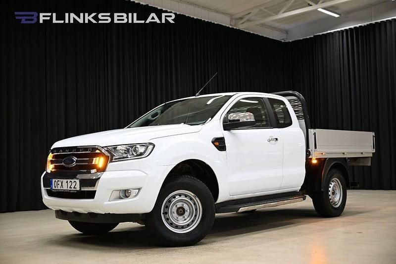 Begagnad Ford Ranger 160 HK (117 kW) 2017 Vit Pickup