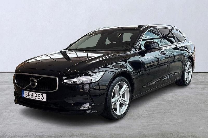 Svart Begagnad 2017 Volvo V90 Business Edition Kombi | 234 500 kr (Marknadspris) - Bild 1/4