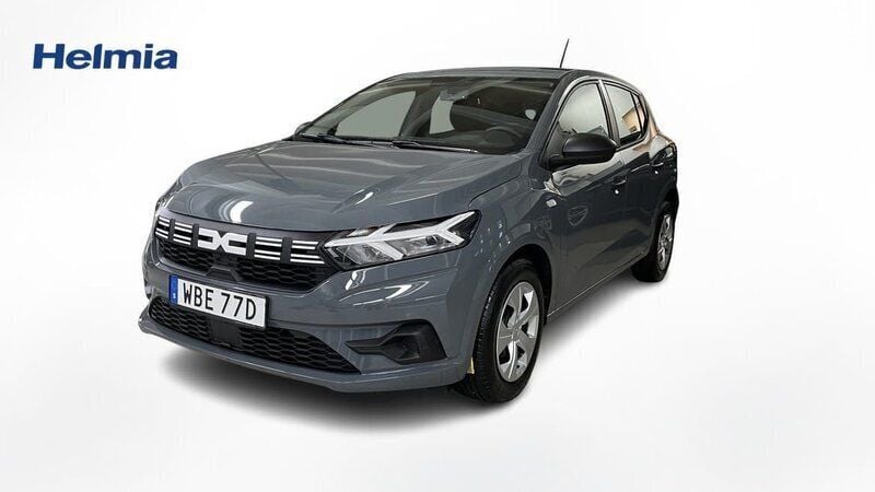 Grå Ny 2024 Dacia Sandero Essentiel Halvkombi | 149 000 kr (Bra pris) - Bild 1/4