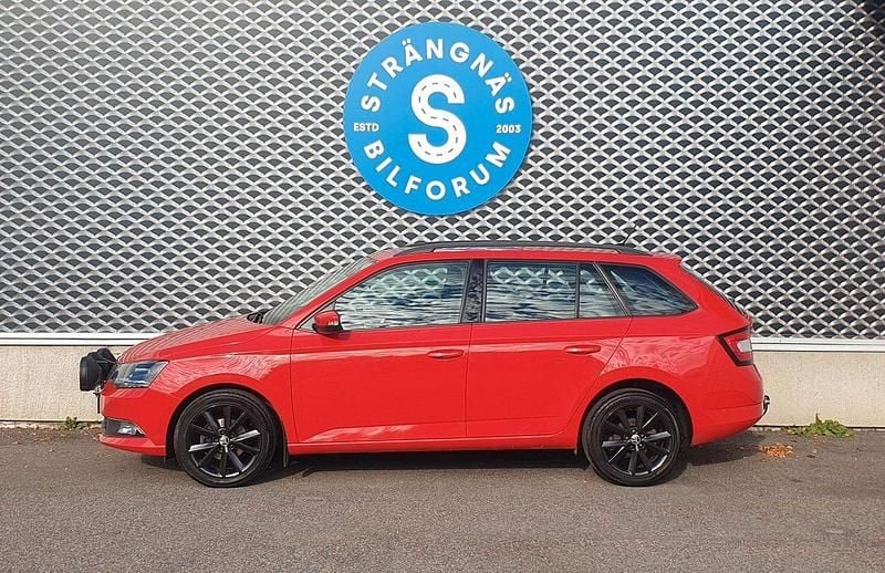 Röd Begagnad 2018 Skoda Fabia Style Kombi | 99 000 kr (Marknadspris) - Bild 1/4