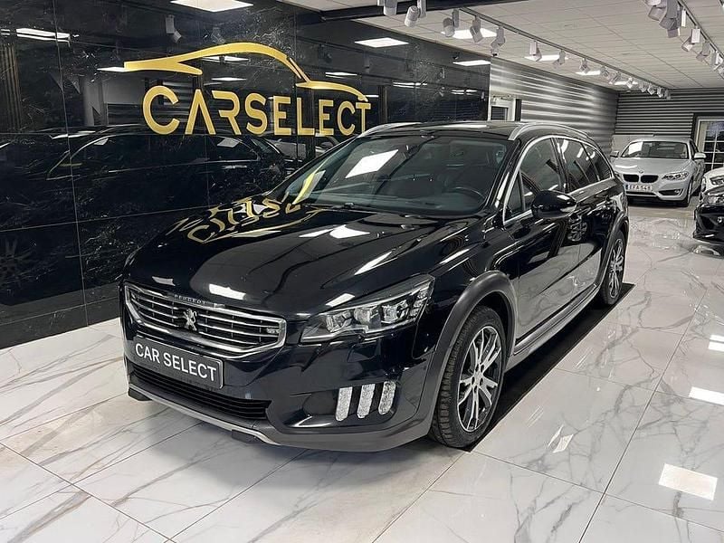 Svart Begagnad 2016 Peugeot 508 SW Kombi | 109 900 kr (Bra pris) - Bild 1/4